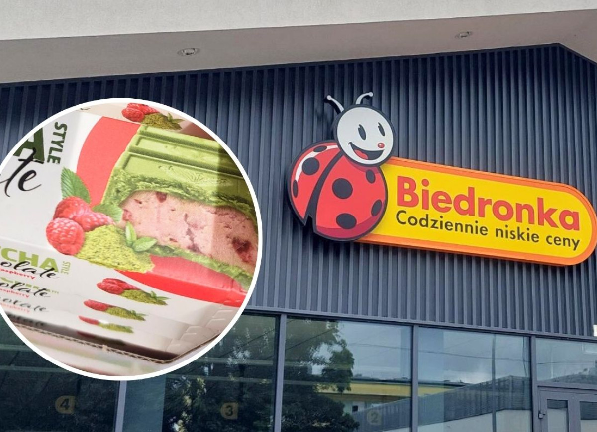 słodycze z matchą w Biedronce