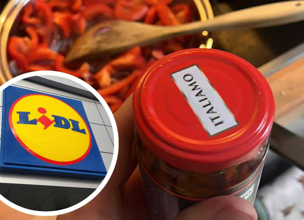 włoskie szuszone pomidory z Lidla