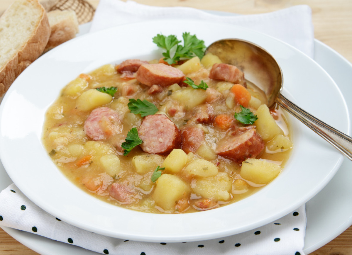 Zupa ziemniaczana po niemiecku