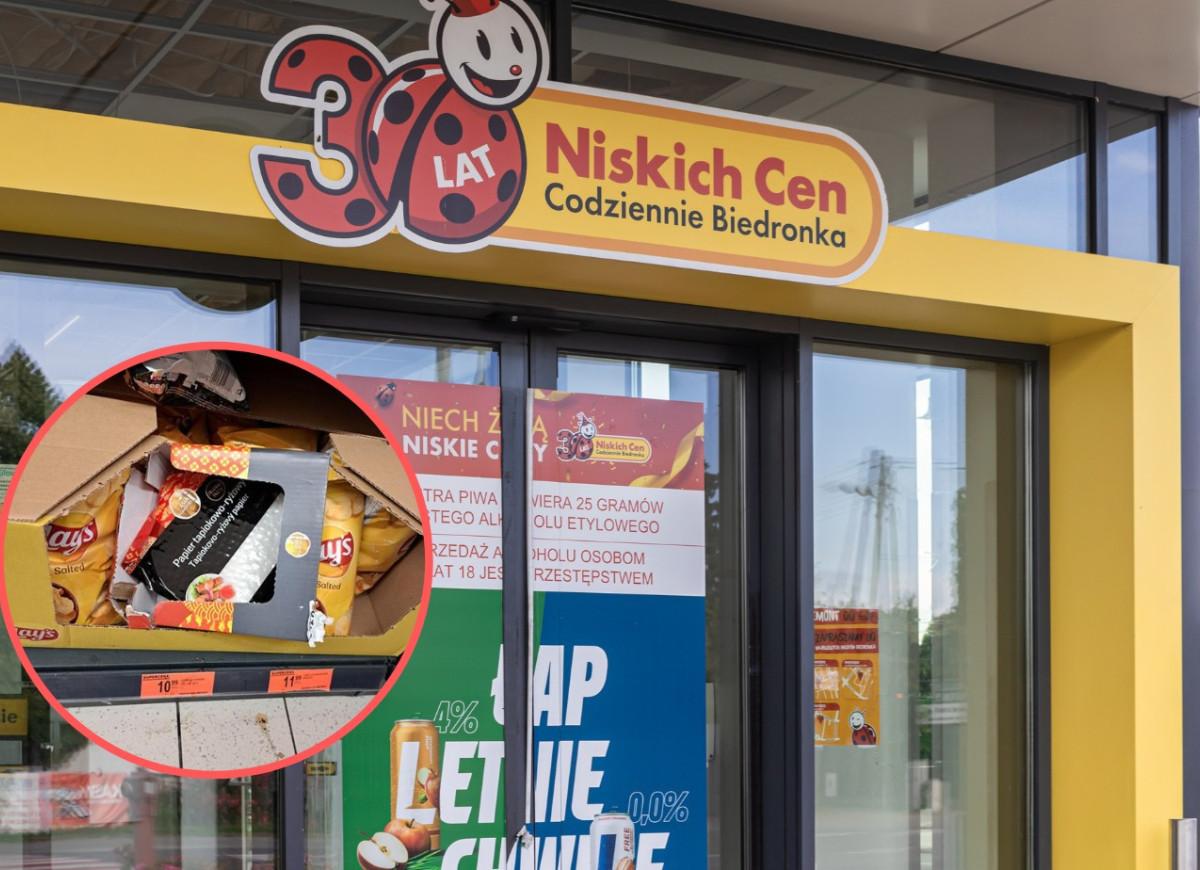 biedronka papier ryżowy