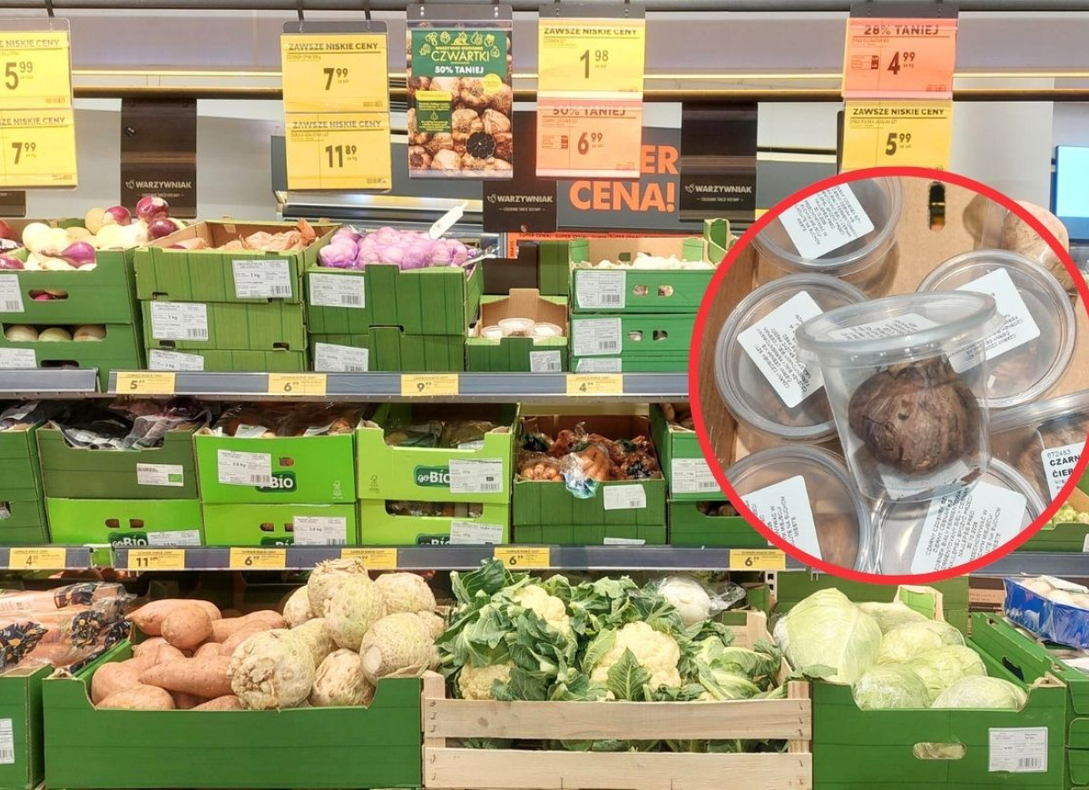 czarny czosnek Biedronka