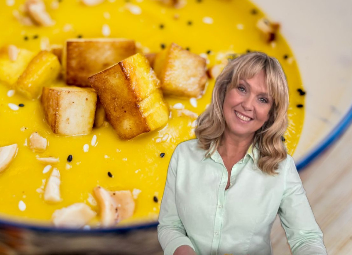 orientalny krem z dyni i marchewki Ewy Wachowicz