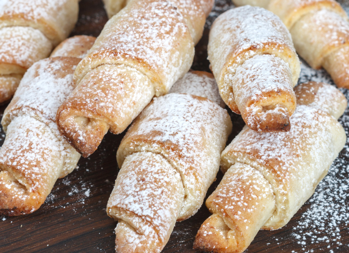 Rogaliki z 2 składników