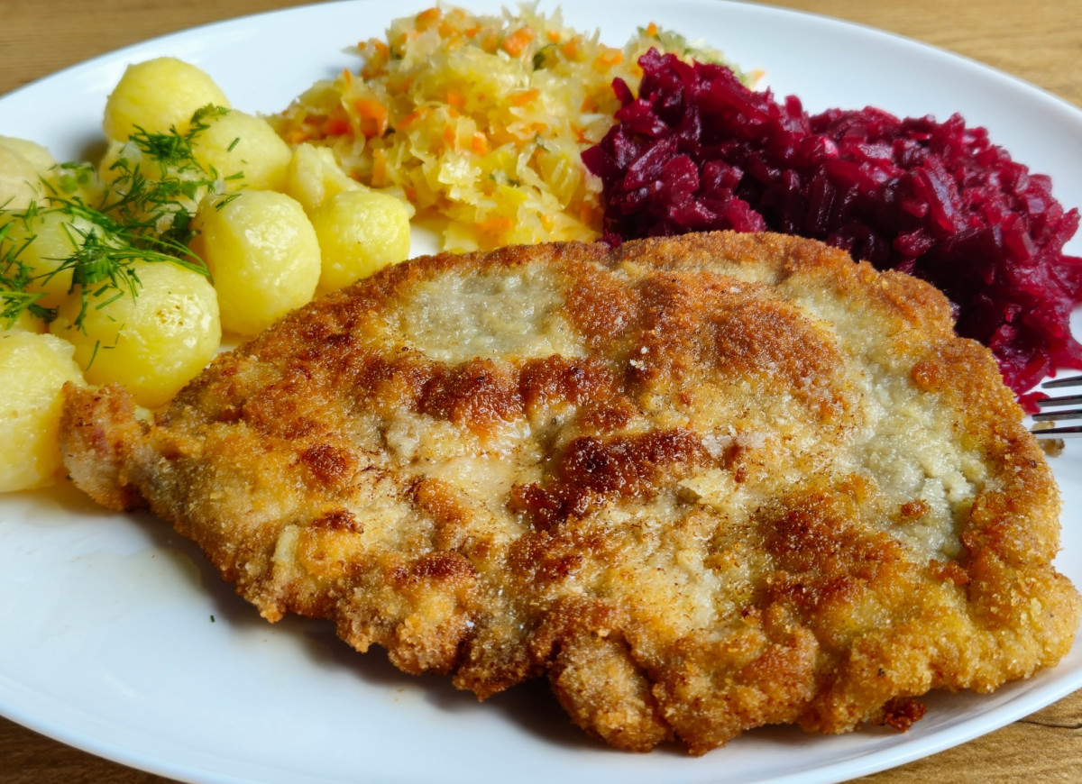 schabowy z ziemniakami