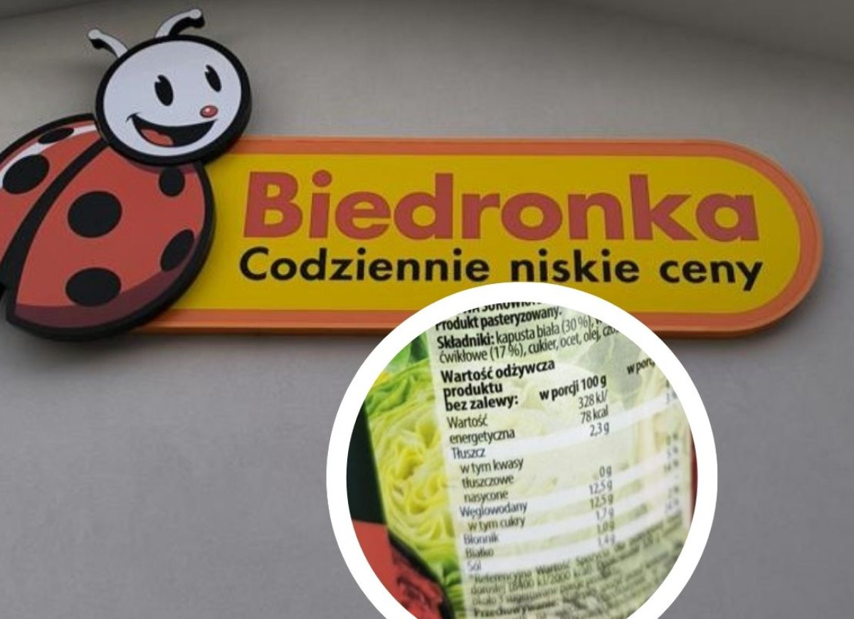 surówka w słoikach: Biedronka