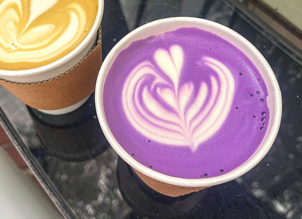 ube latte