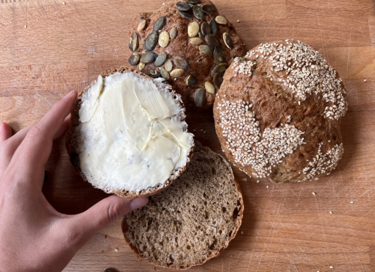 bułeczki z serka wiejskiego