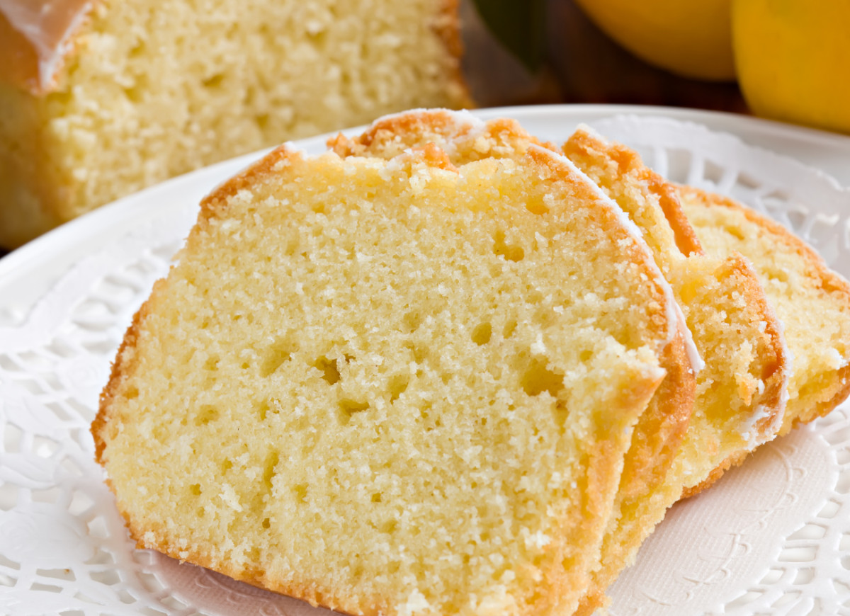 ciasto cytrynowe z lukrem