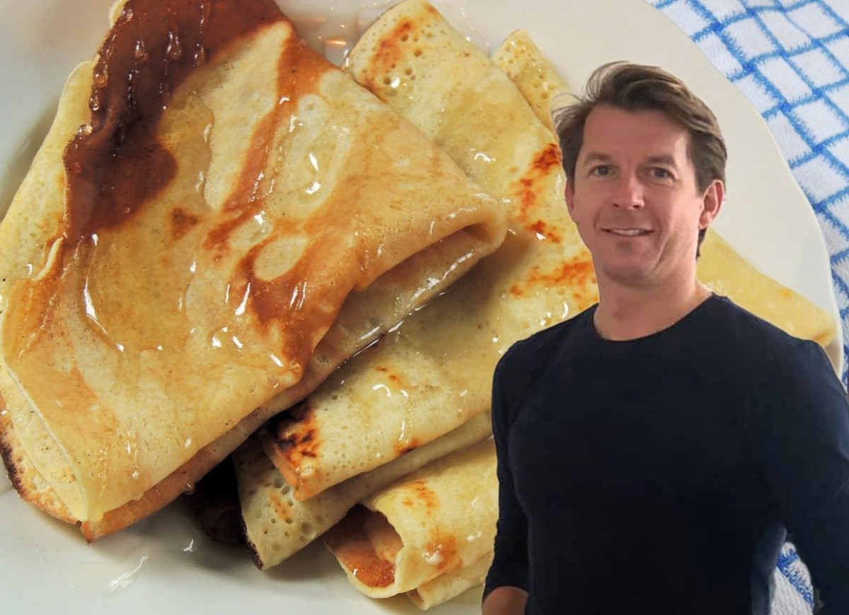 naleśniki z syropem kawowym Karola Okrasy