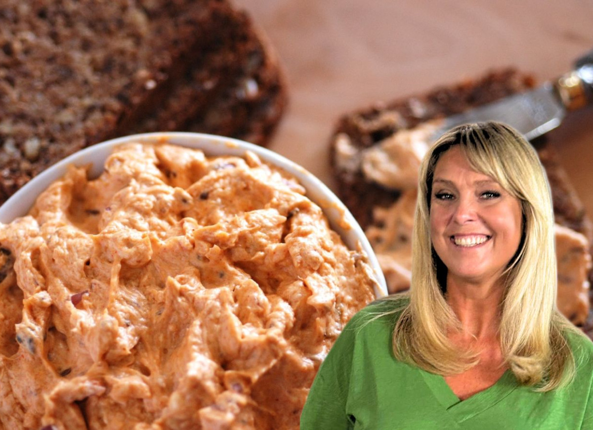 pasta z twarogu do chleba - liptauer