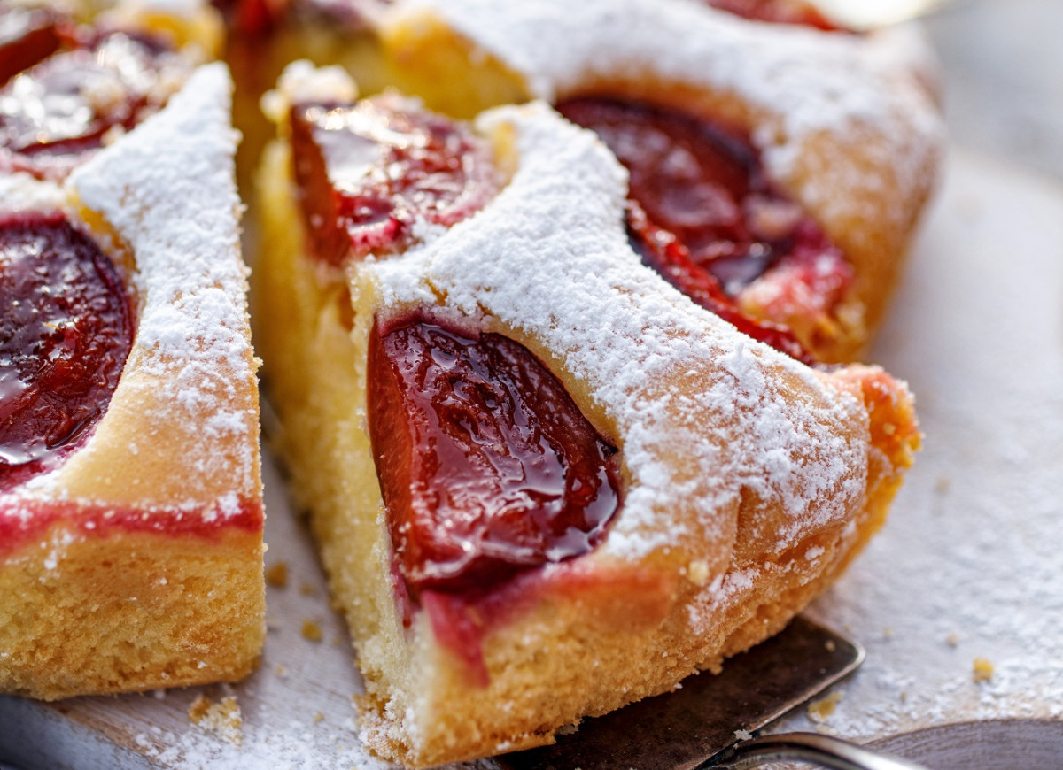 proste ciasto ze śliwkami