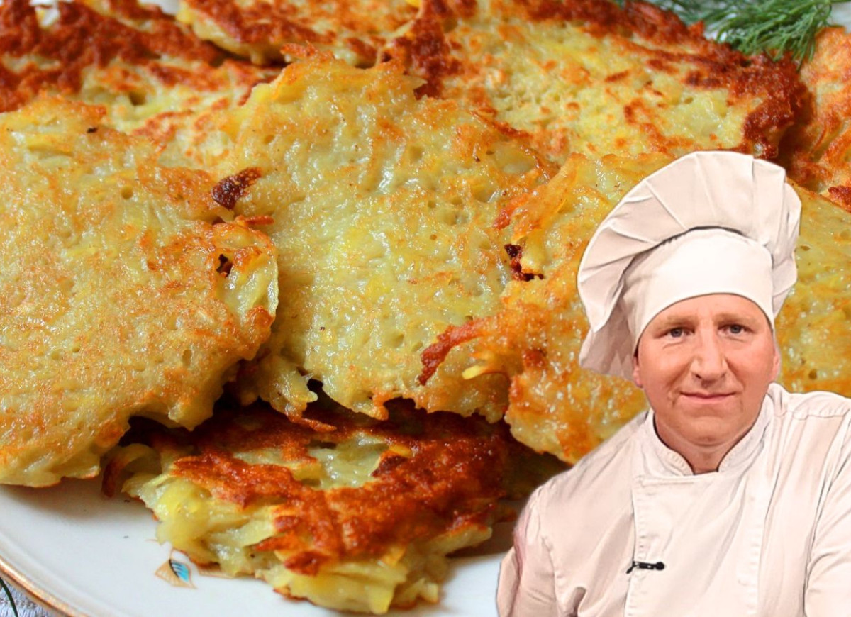 chrupiące placki ziemniaczane