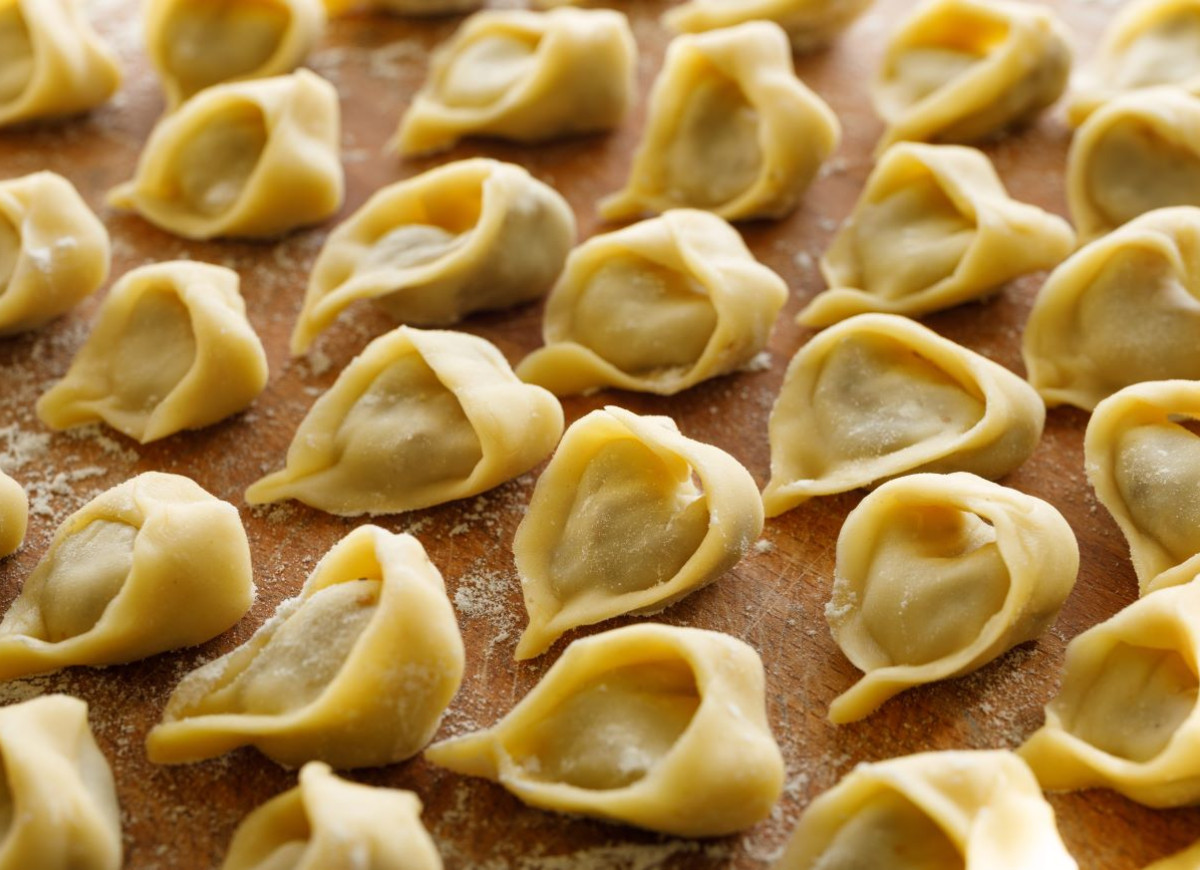 ciasto na uszka z mlekiem