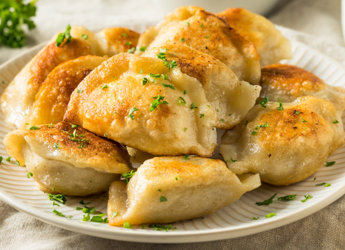 farsz do pierogów z żółtego sera i żurawiny