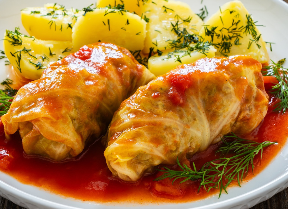 gołąbki na pionowo