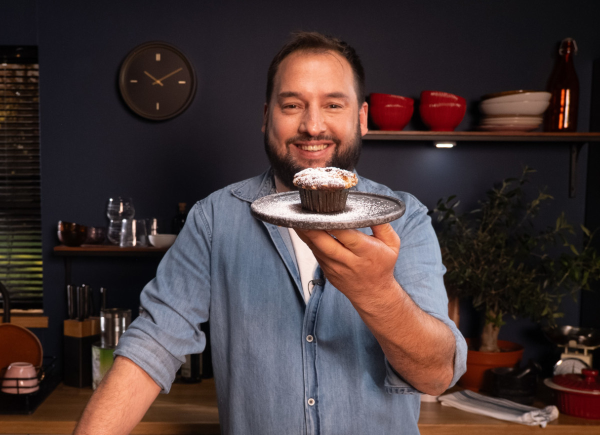 Jasiek Kuroń babeczki jabłkowe