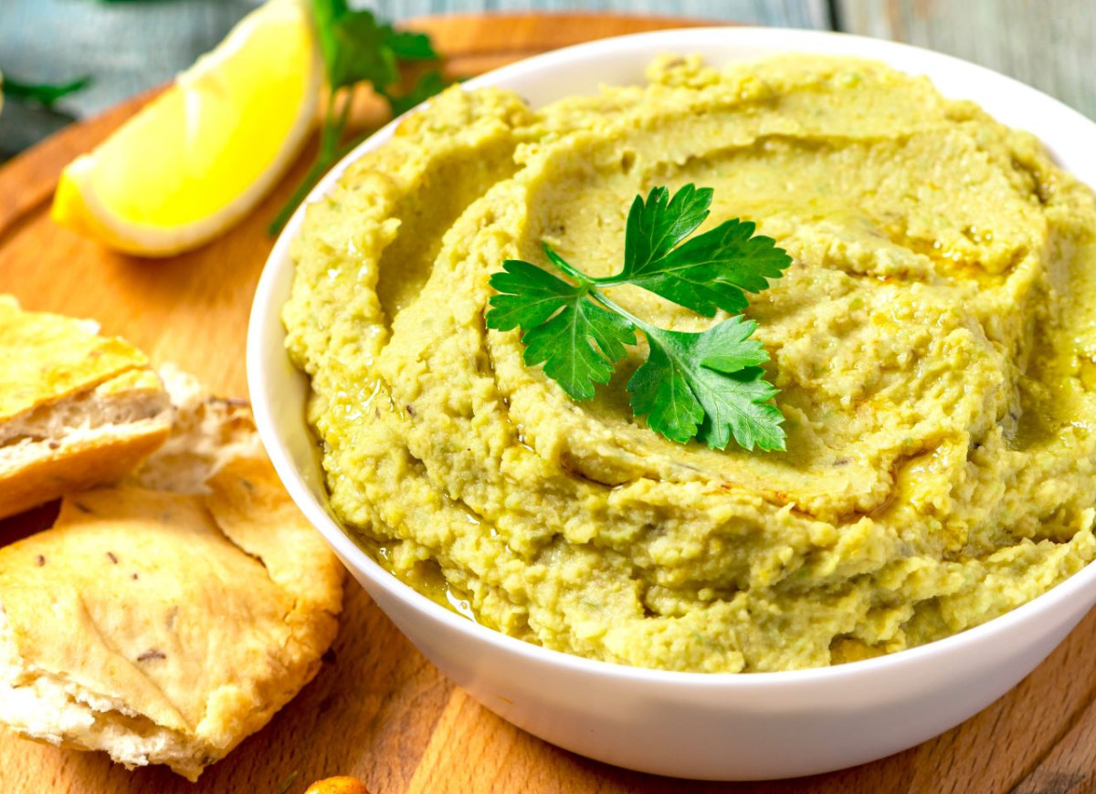 pasta z groszku konserwowego