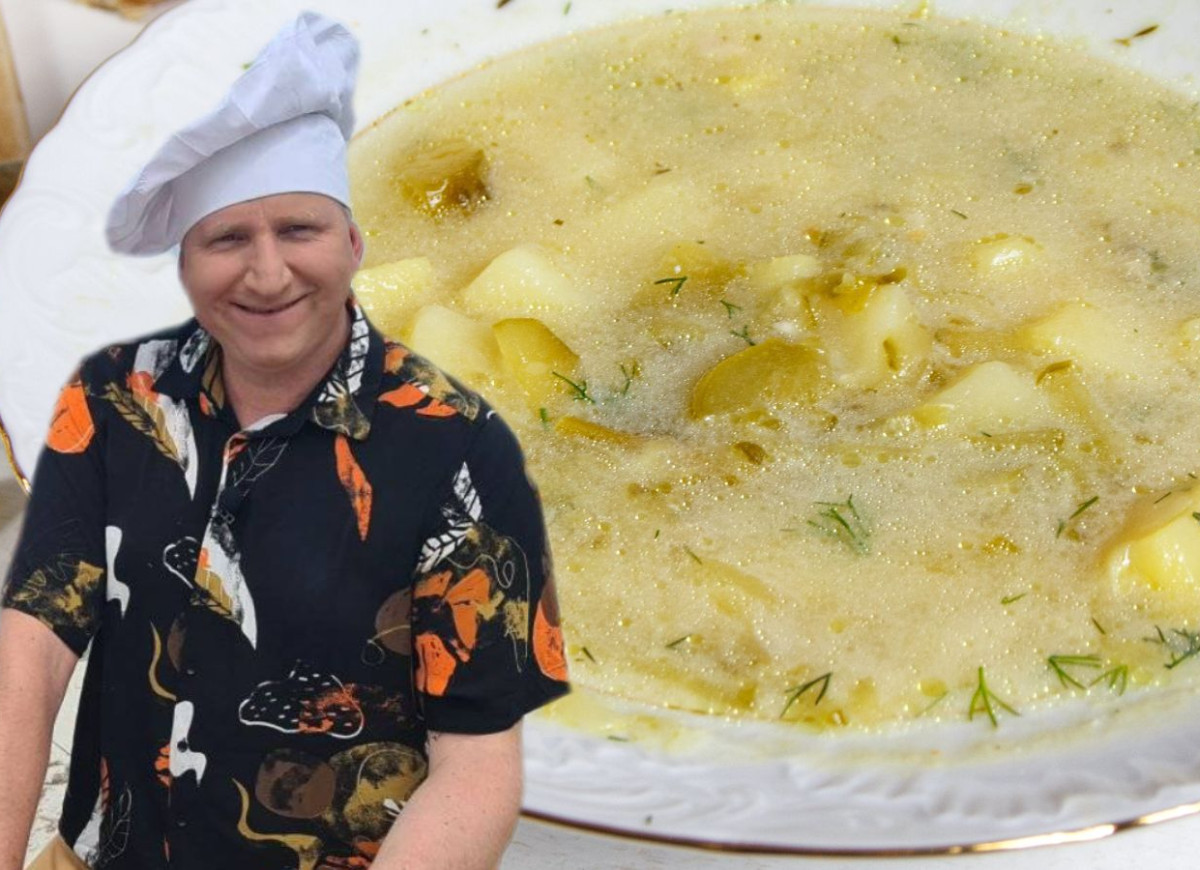 zupa ogórkowa Rączki