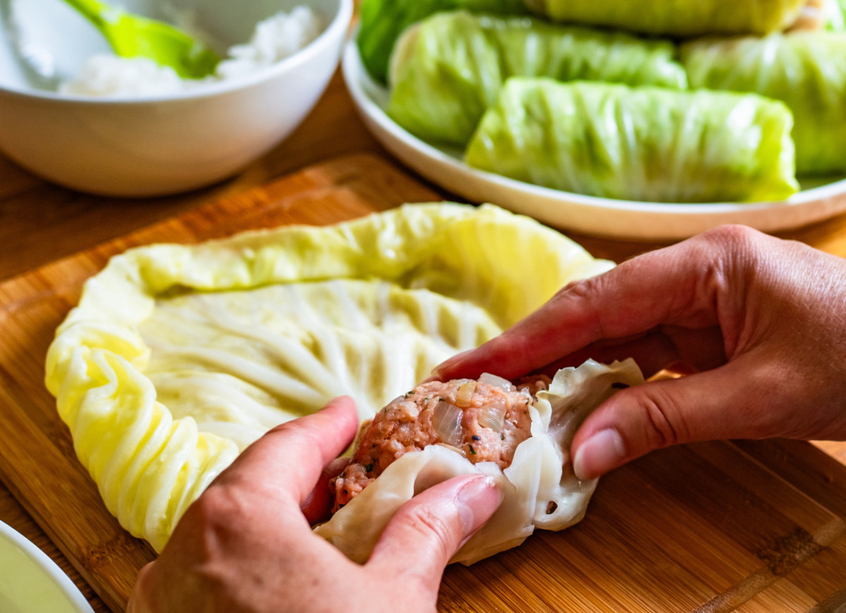 Zwijanie gołąbków