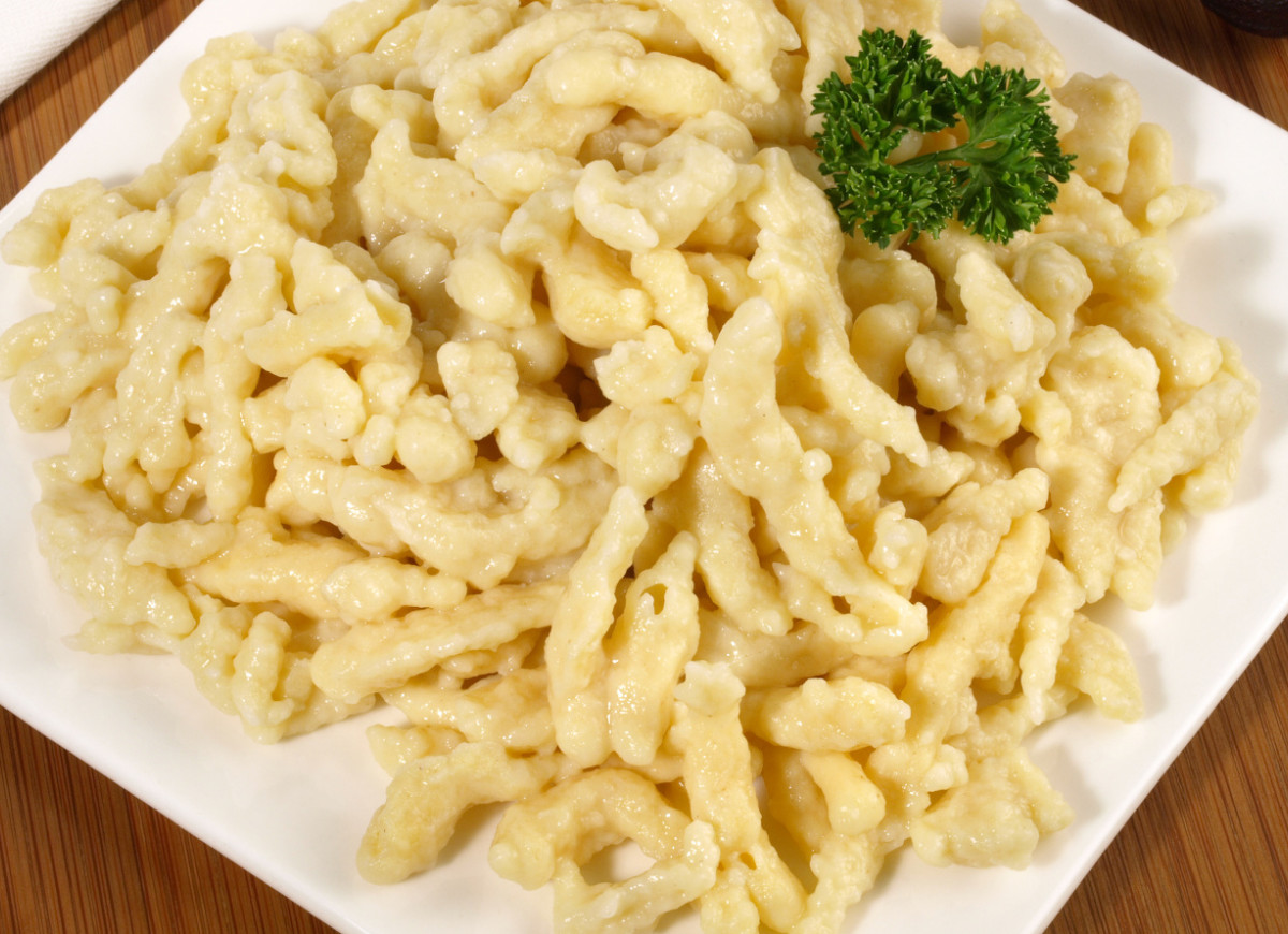 Lane kluski bez jajka