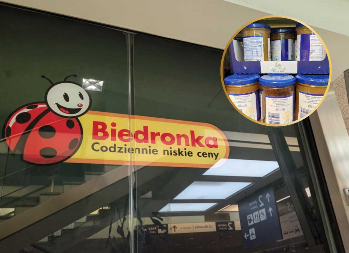 mus jabłkowy ze słonym karmelem z Biedronki