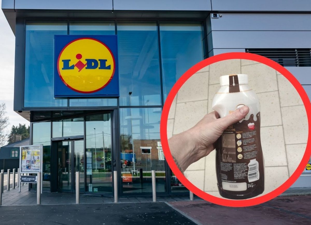 placki ziemniaczane w butelce Lidl
