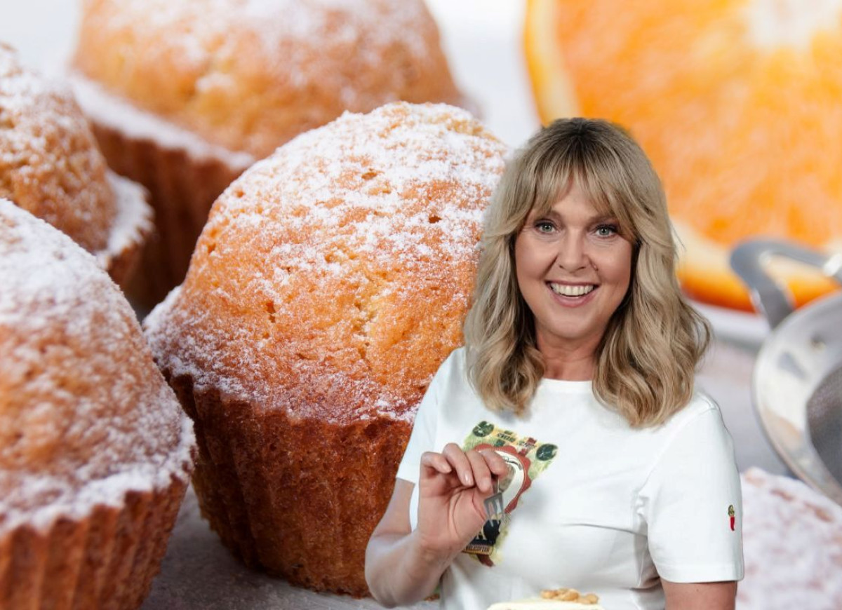 pomarańczowe muffiny na andrzejki