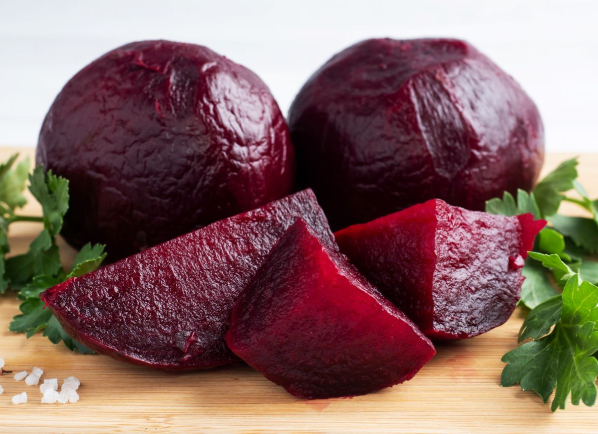 buraki pieczone w soli