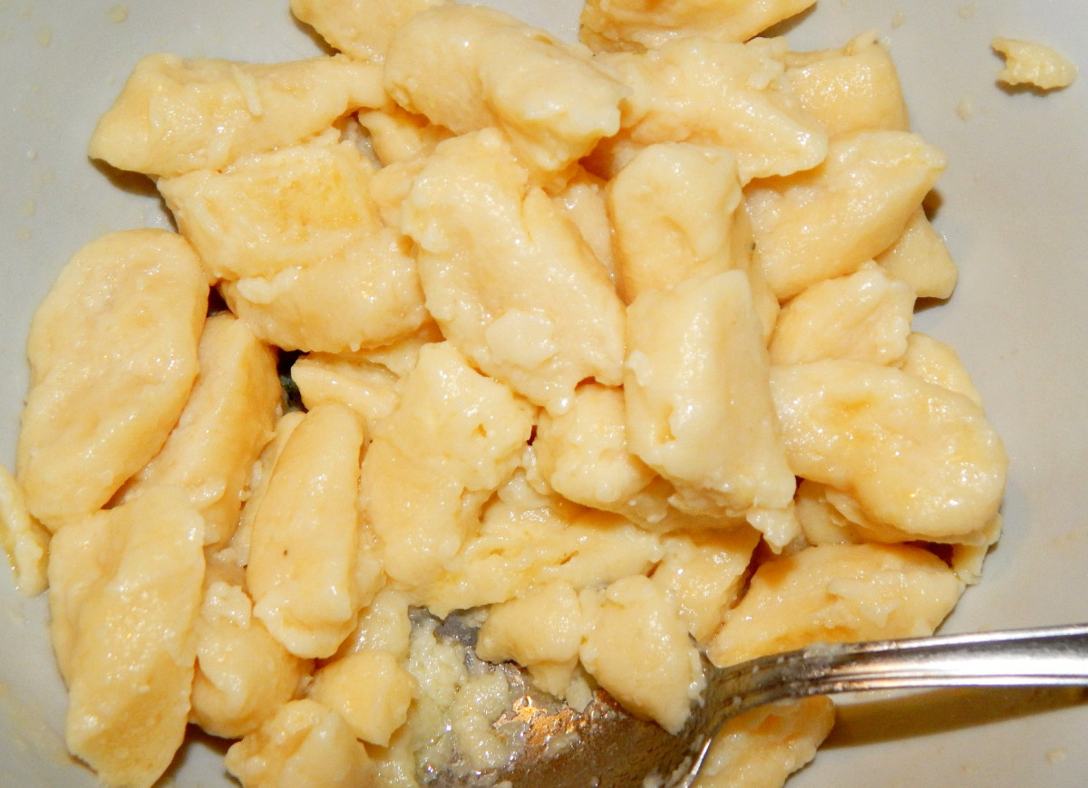 kluski leniwe z serka homogenizowanego