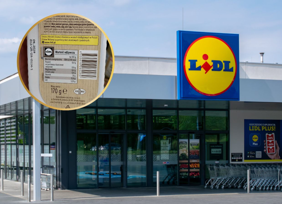 leszcz w puszce z Lidla