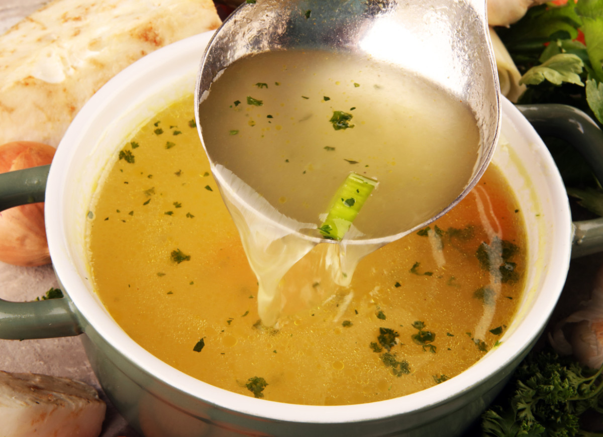 Rosół na karkówce