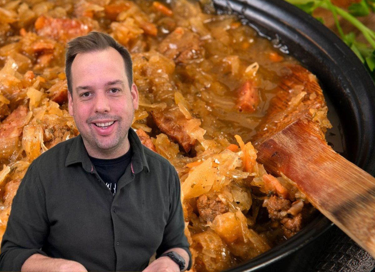 świąteczny bigos Kuroniów