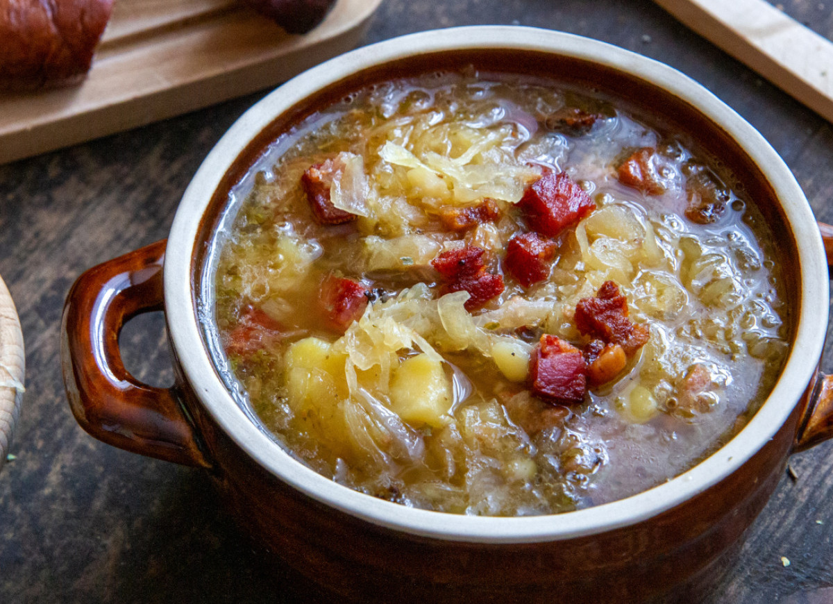 trik z podsmażaniem kapusty do kapuśniaku