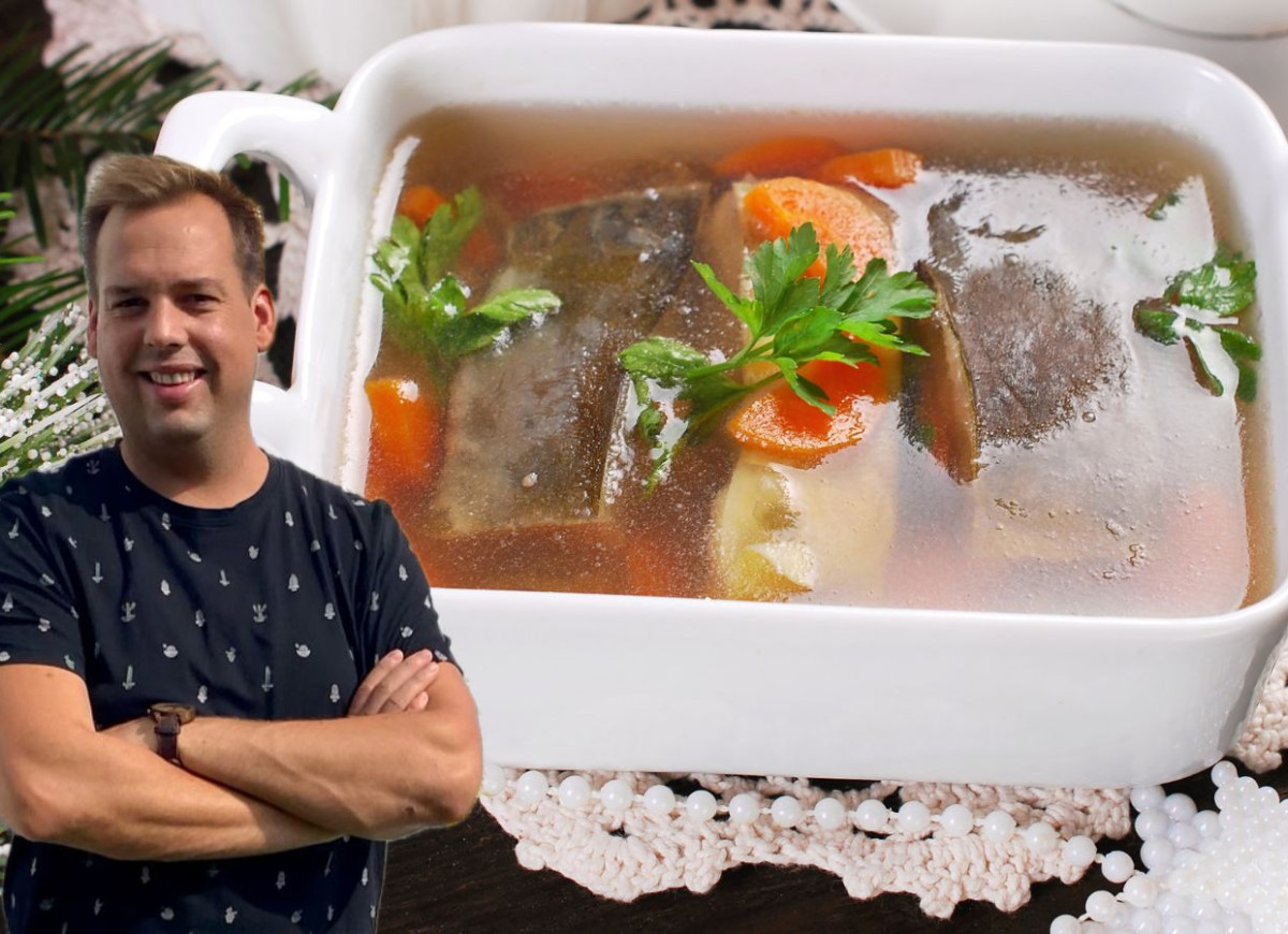 karp w galarecie Jakuba Kuronia