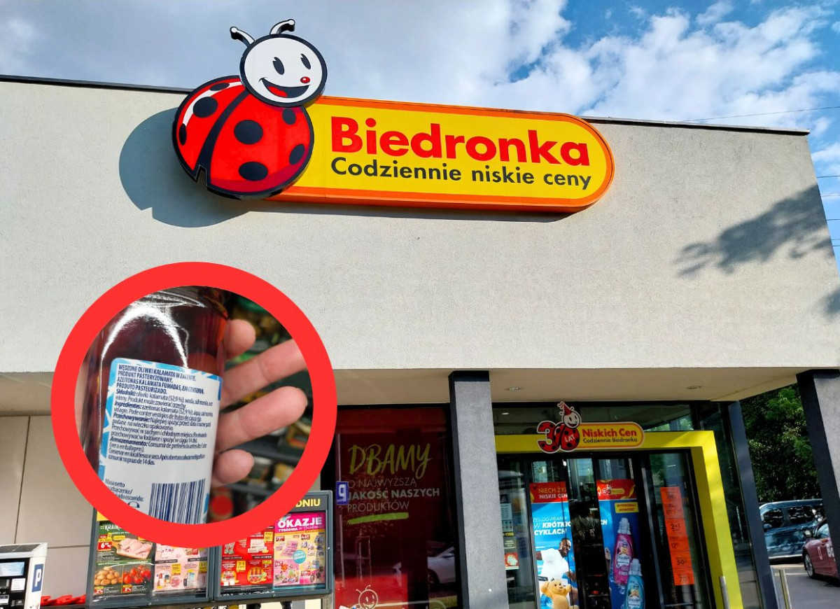 oliwki kalamata wędzone z Biedronki