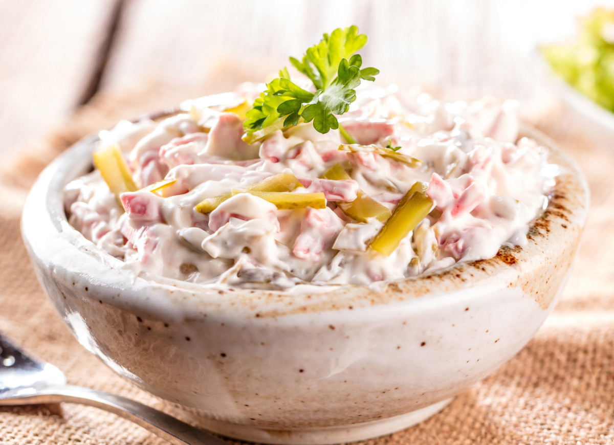 Sałatka niemiecka - fleischsalat