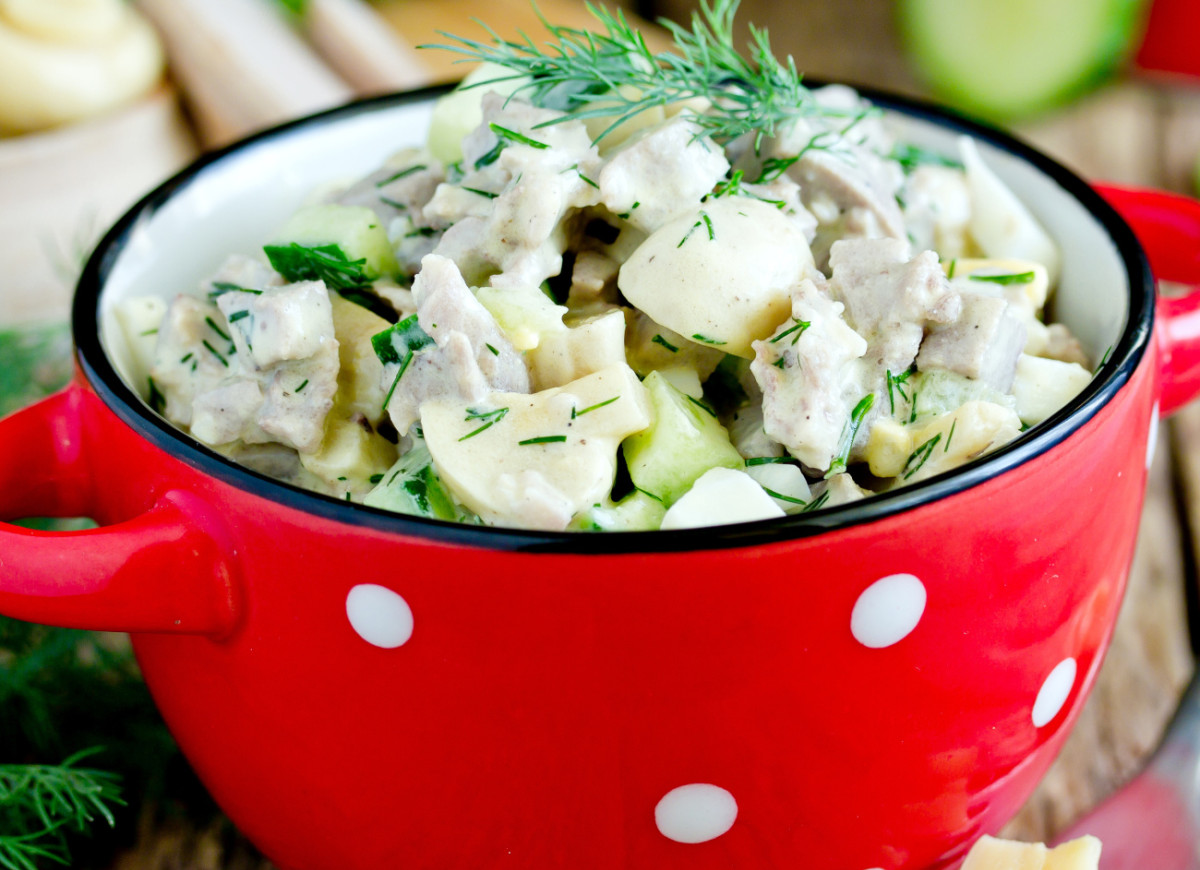 Sałatka pieczarkowa