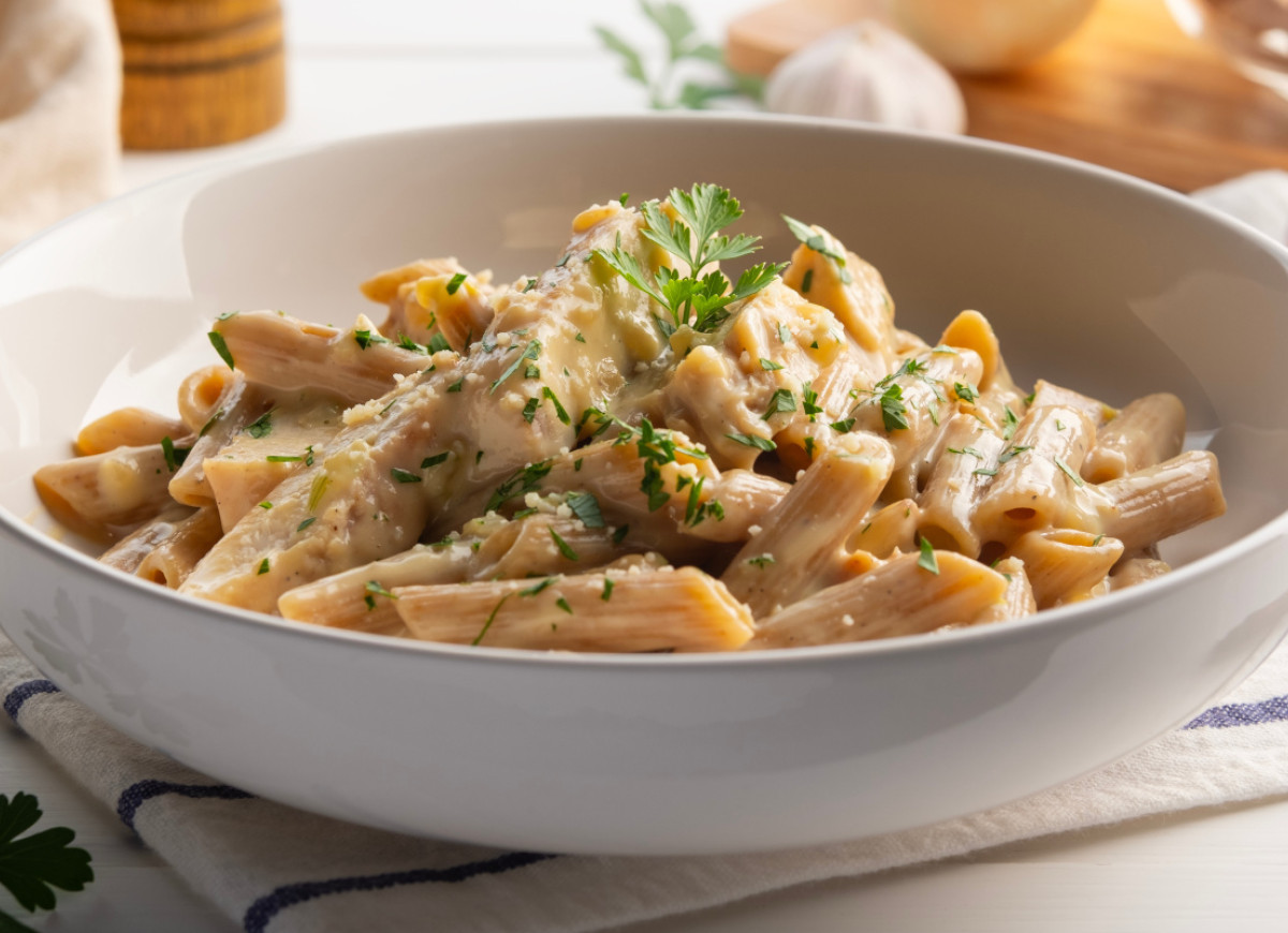 kurczak w jedwabistym sosie