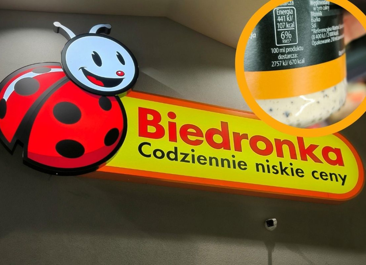 majonez truflowy Biedronka