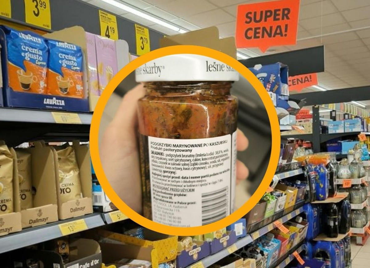 podgrzybki z Biedronki