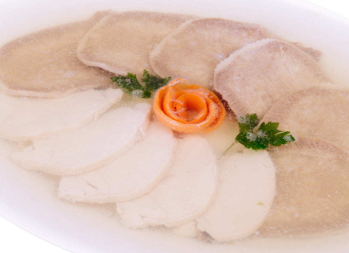 soczysty schab w galarecie