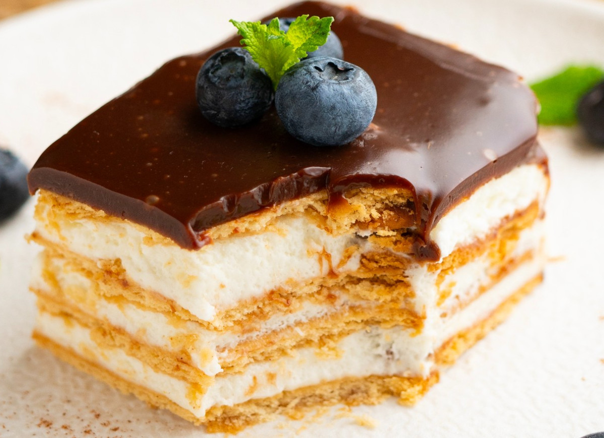 ciasto bez pieczenia na krakersach