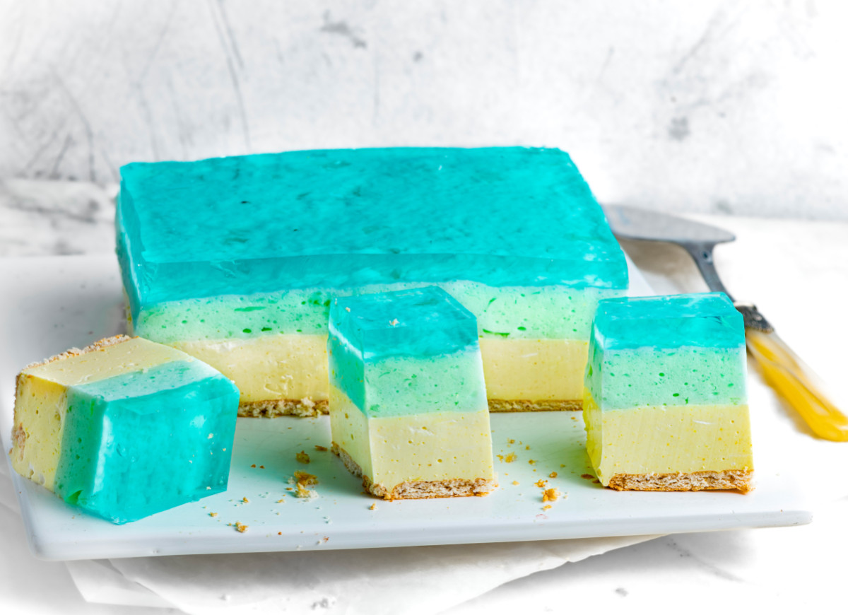 ciasto smerfetka bez pieczenia