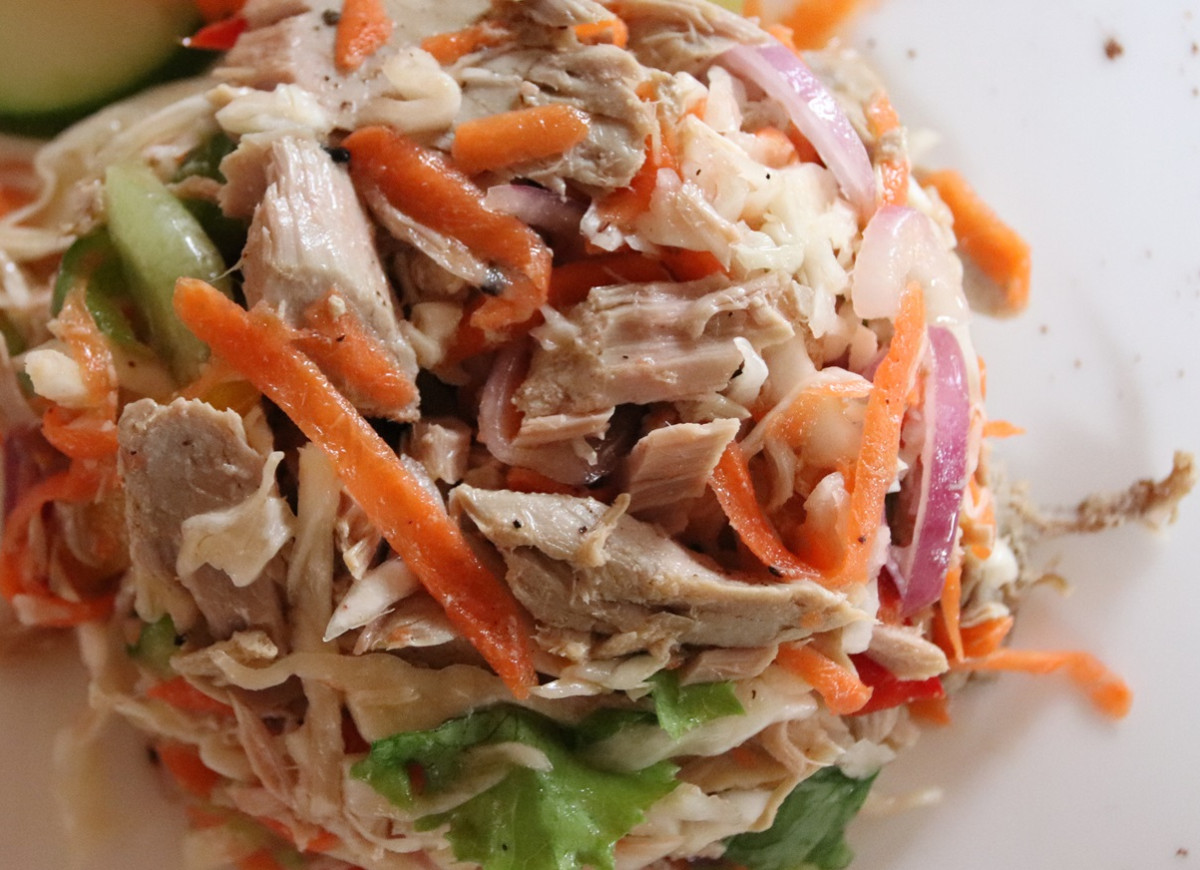 postna sałatka wigilijna