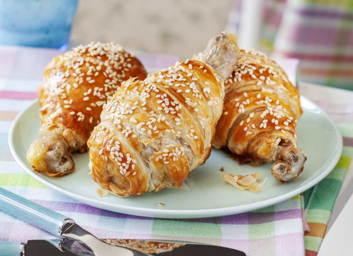 udka z kurczaka w cieście francuskim