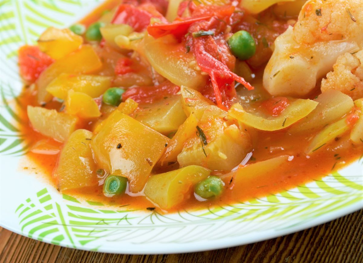 ghiveci, rumuński gulasz warzywny