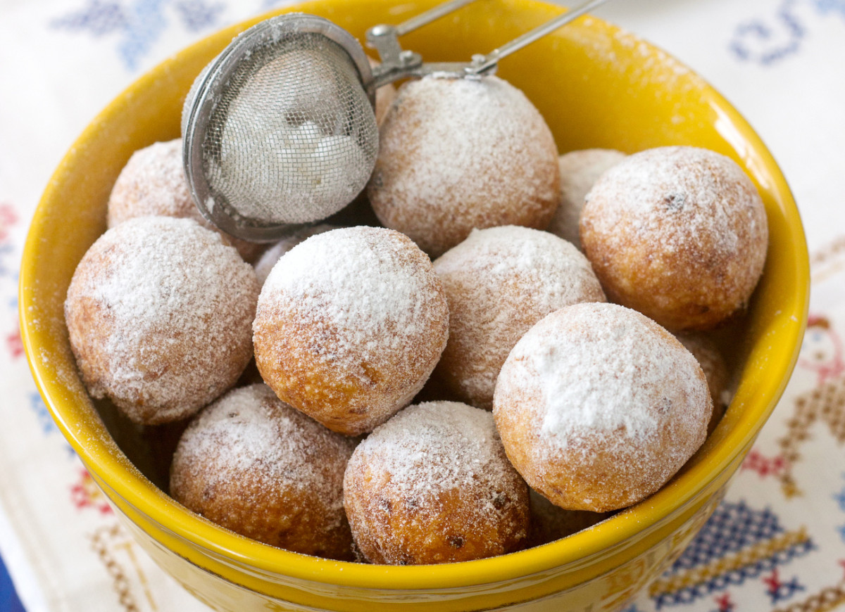 Minipączki bananowe