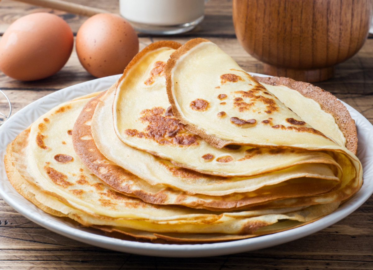 Naleśniki z gorącą wodą