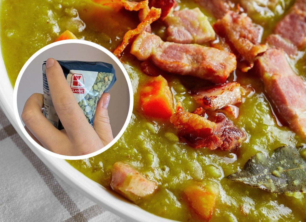 suszony zielony groch