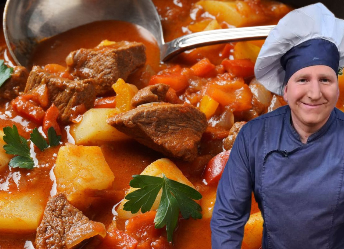 zupa gulaszowa Remigiusza Rączki